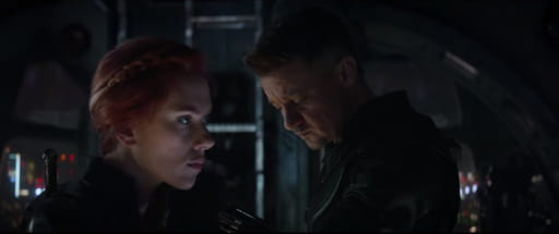 Hawkeye with Black Widow | Avengers: Endgame