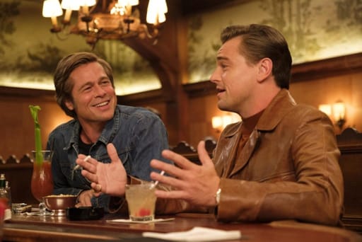 Brad Pitt and Leonardo DiCaprio in Once-Upon-a-Time-in-Hollywood