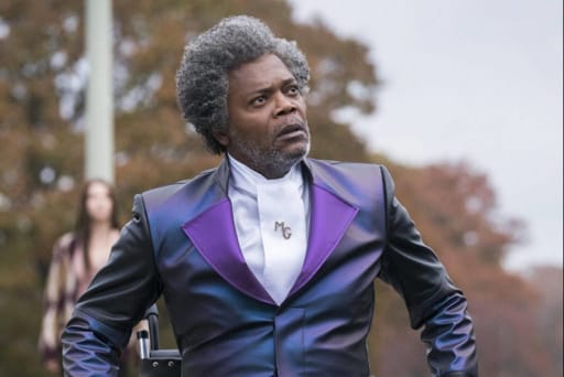 Samuel L. Jackson in and as Glass