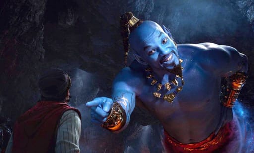 Will Smith is Genie in Aladdin