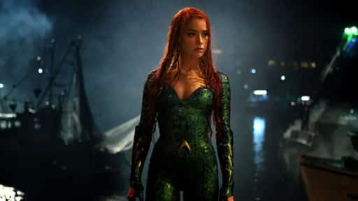 Amber Heard as Mera in Aquaman