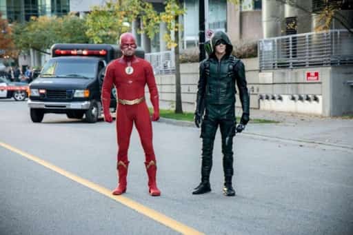 The CW&rsquo;s Elseworlds, ft. swapped Arrow & The Flash