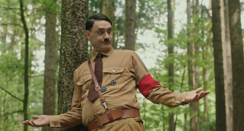 Taika Waititi as Hitler in Jojo Rabbit