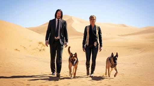 John Wick 3 Parabellum - Keanu Reeves & Hale Berry