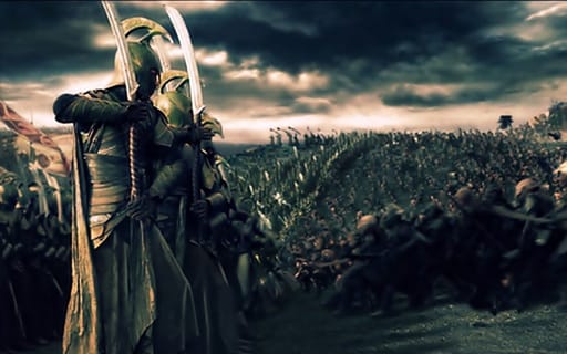 Battle of Dagorlad as seen in Peter Jackson&rsquo;s Lord of the Rings | LoTR