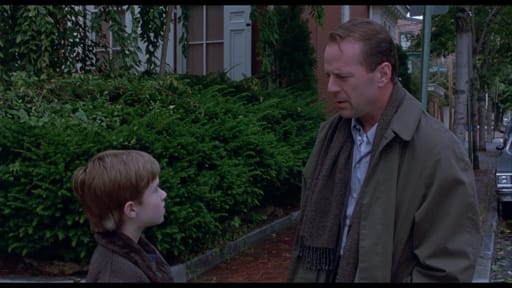 Haley Joel Osment and Bruce Willis in The Sixth Sense. | Horror films